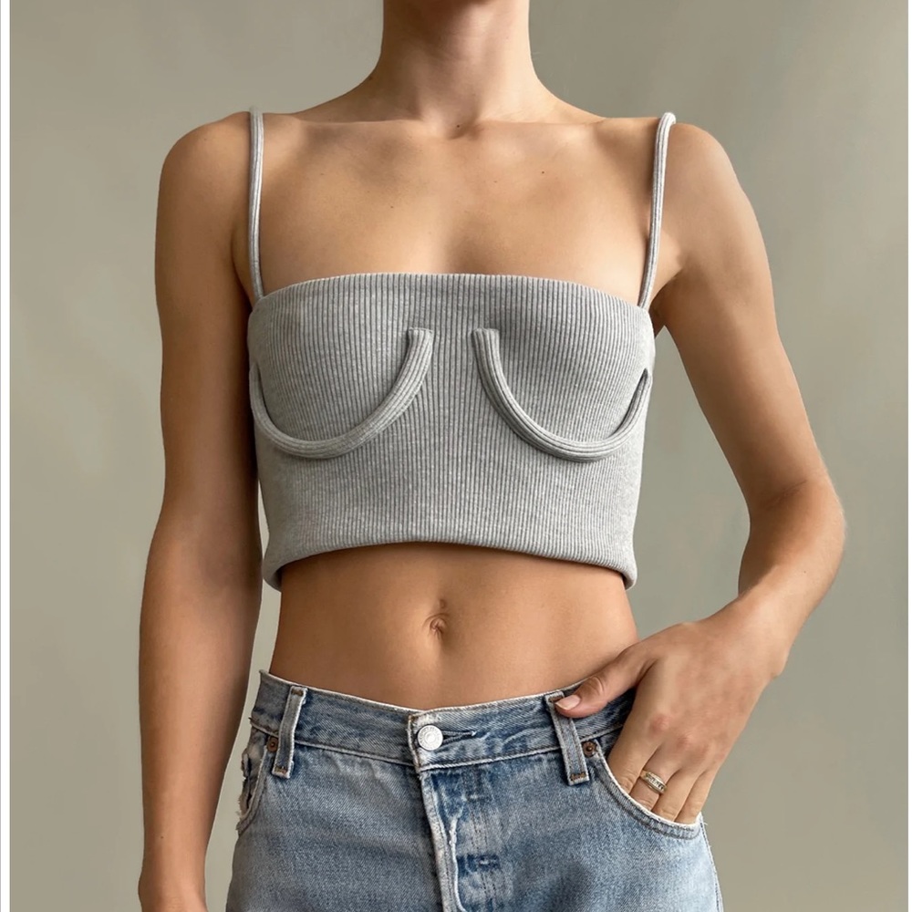 Orseund Iris Tube Tank Heather Grey